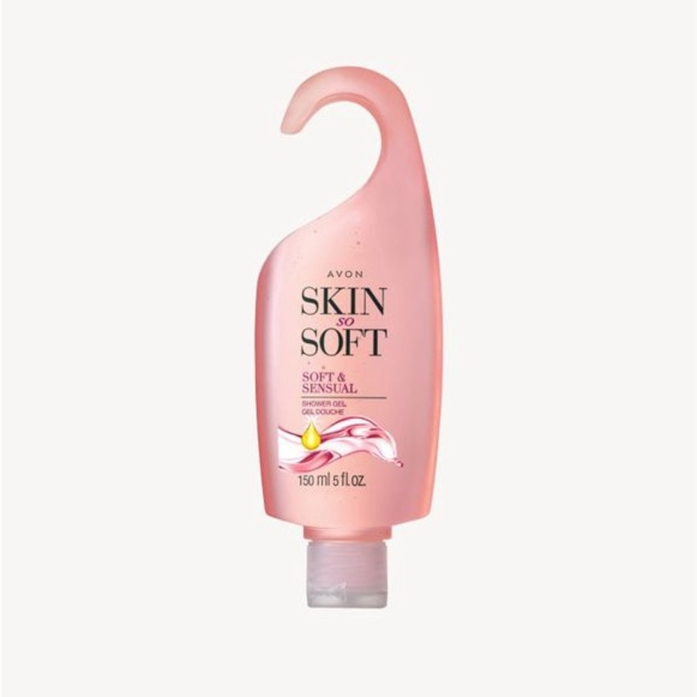 Avon Skin So Soft Soft & Sensual Pink Body Wash
